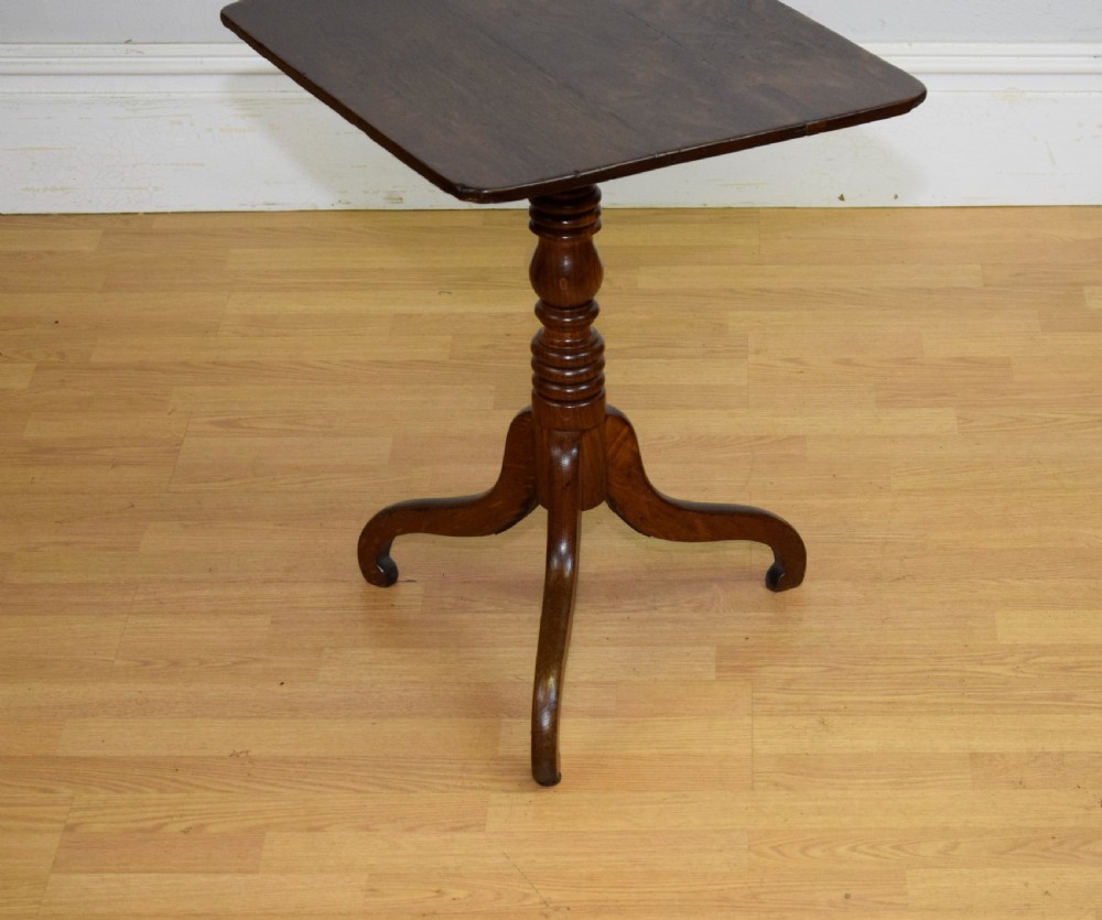 Georgian Period Oak Tripod Table View VII