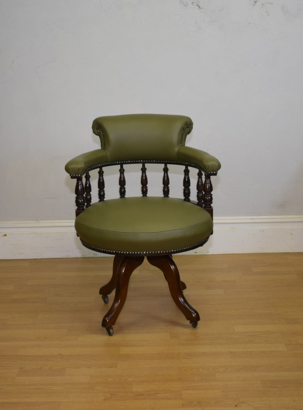 Antique Victorian Office Swivel Chair View II