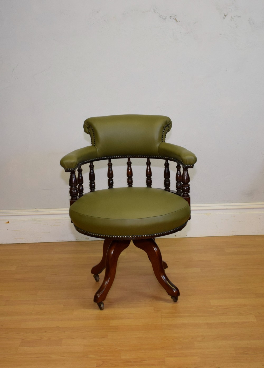 Antique Victorian Office Swivel Chair View III