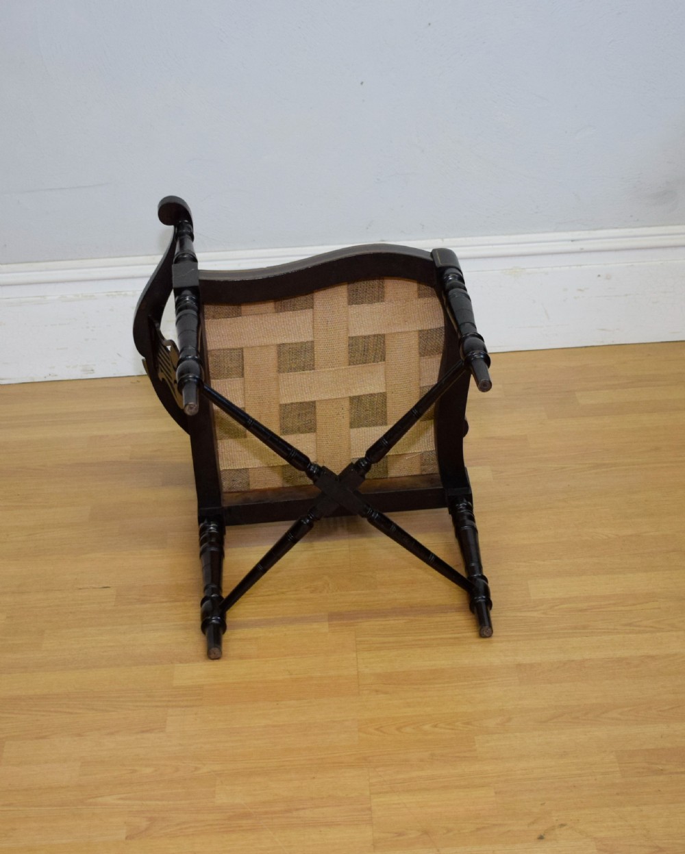 Antique Victorian Corner Chair View XI