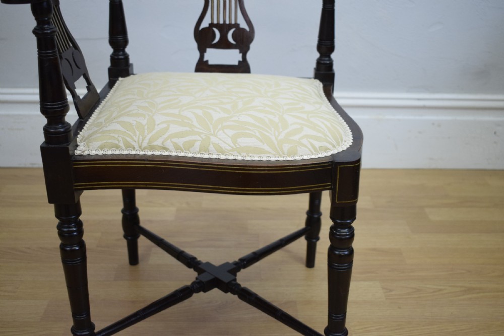 Antique Victorian Corner Chair View XIV
