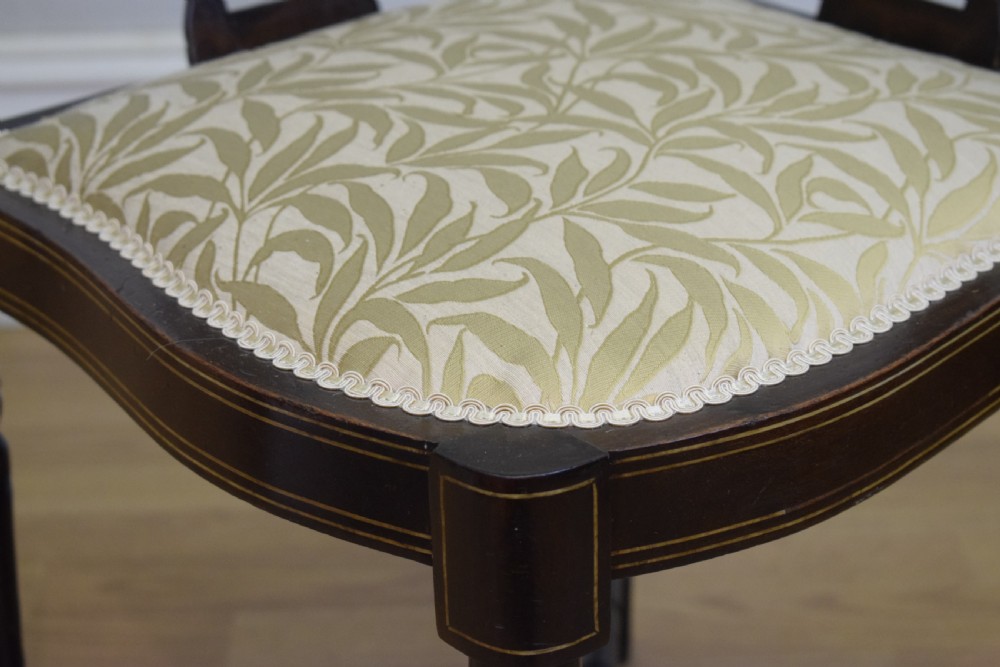 Antique Victorian Corner Chair View XVI