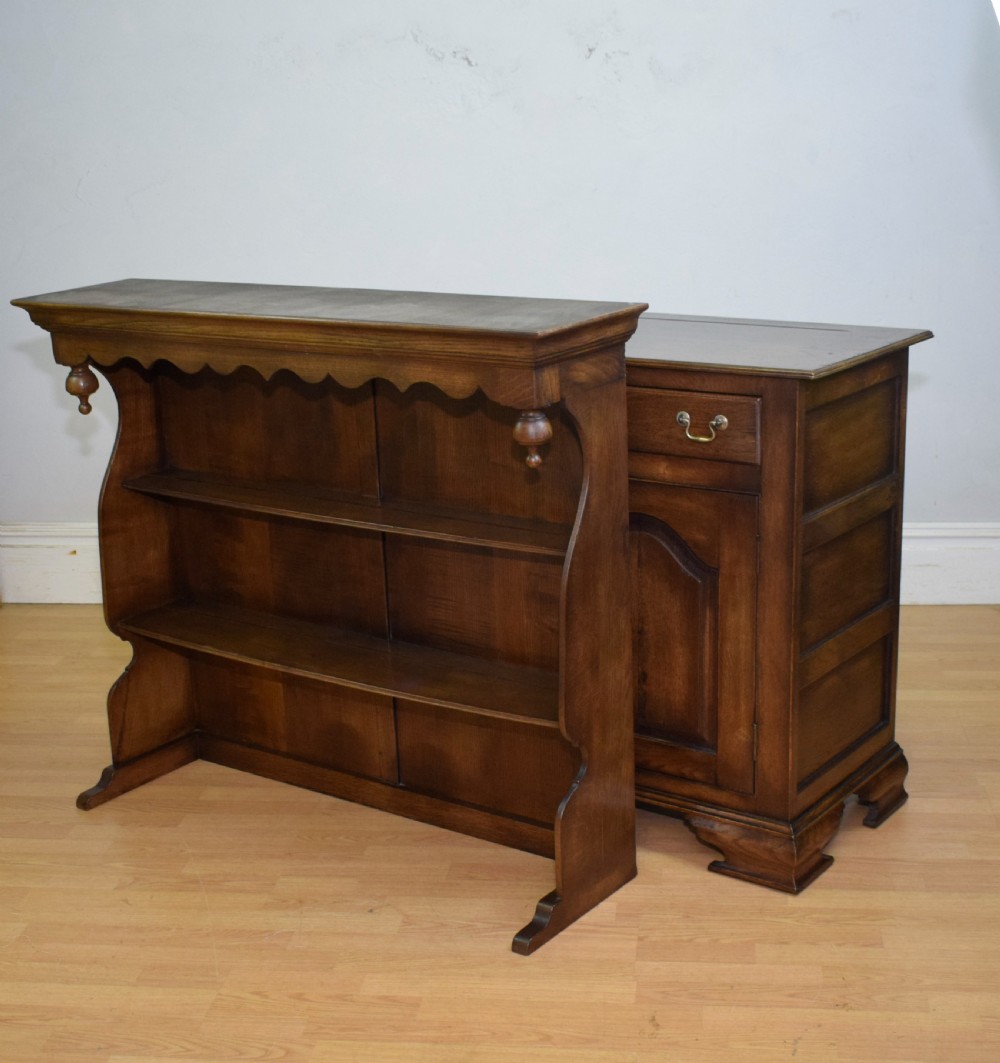 20th Century Oak Dresser & Rack View XV