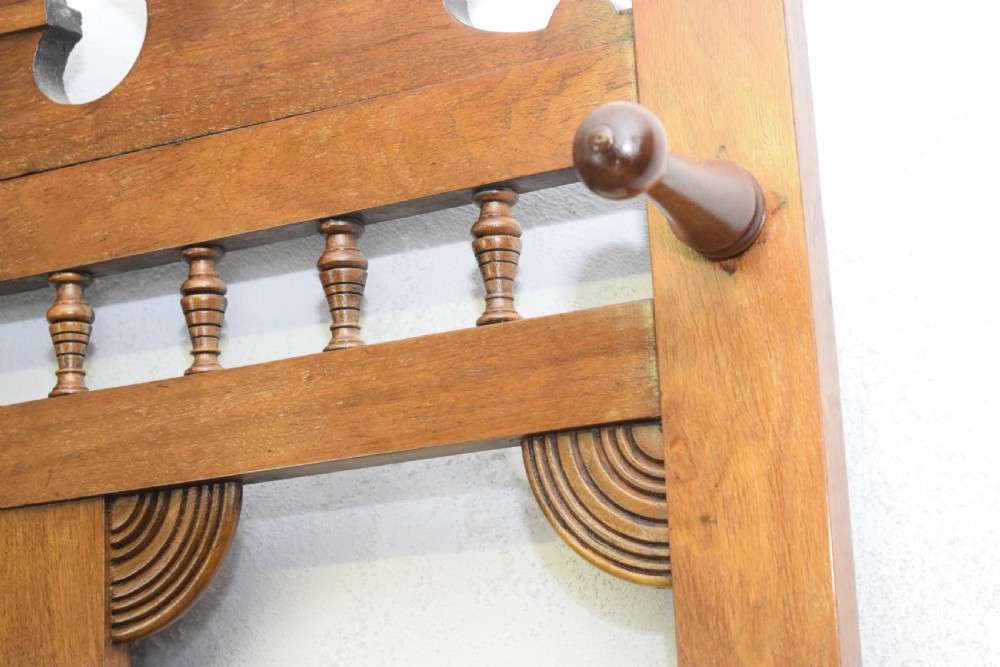 Edwardian Walnut Hall Stand View XVII
