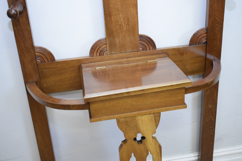  Edwardian Walnut Hall Stand View XX