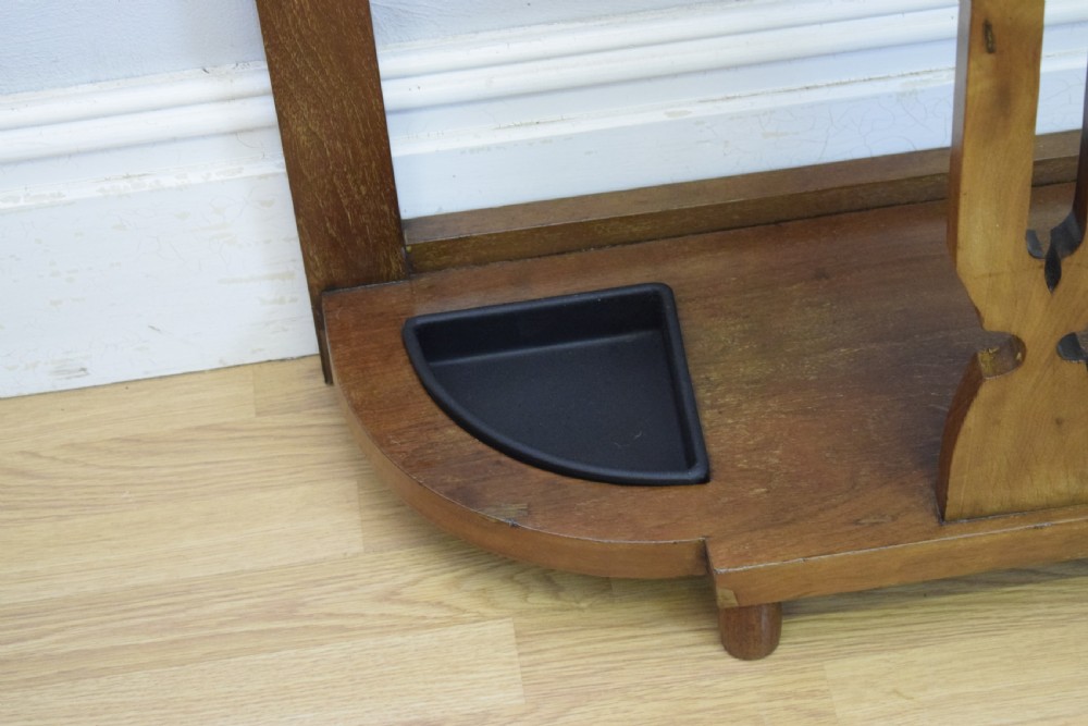  Edwardian Walnut Hall Stand View XXI