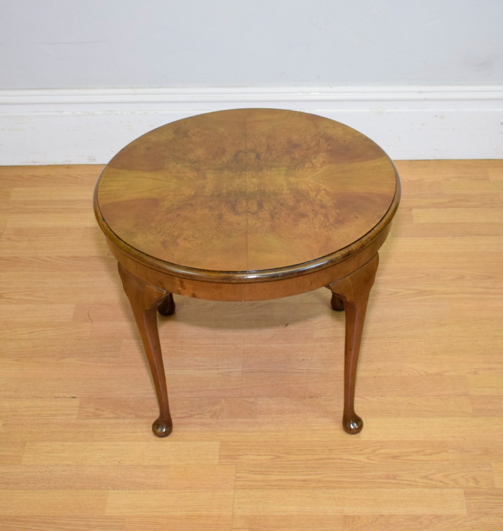 Early 20th Century Burr Walnut Coffee Table