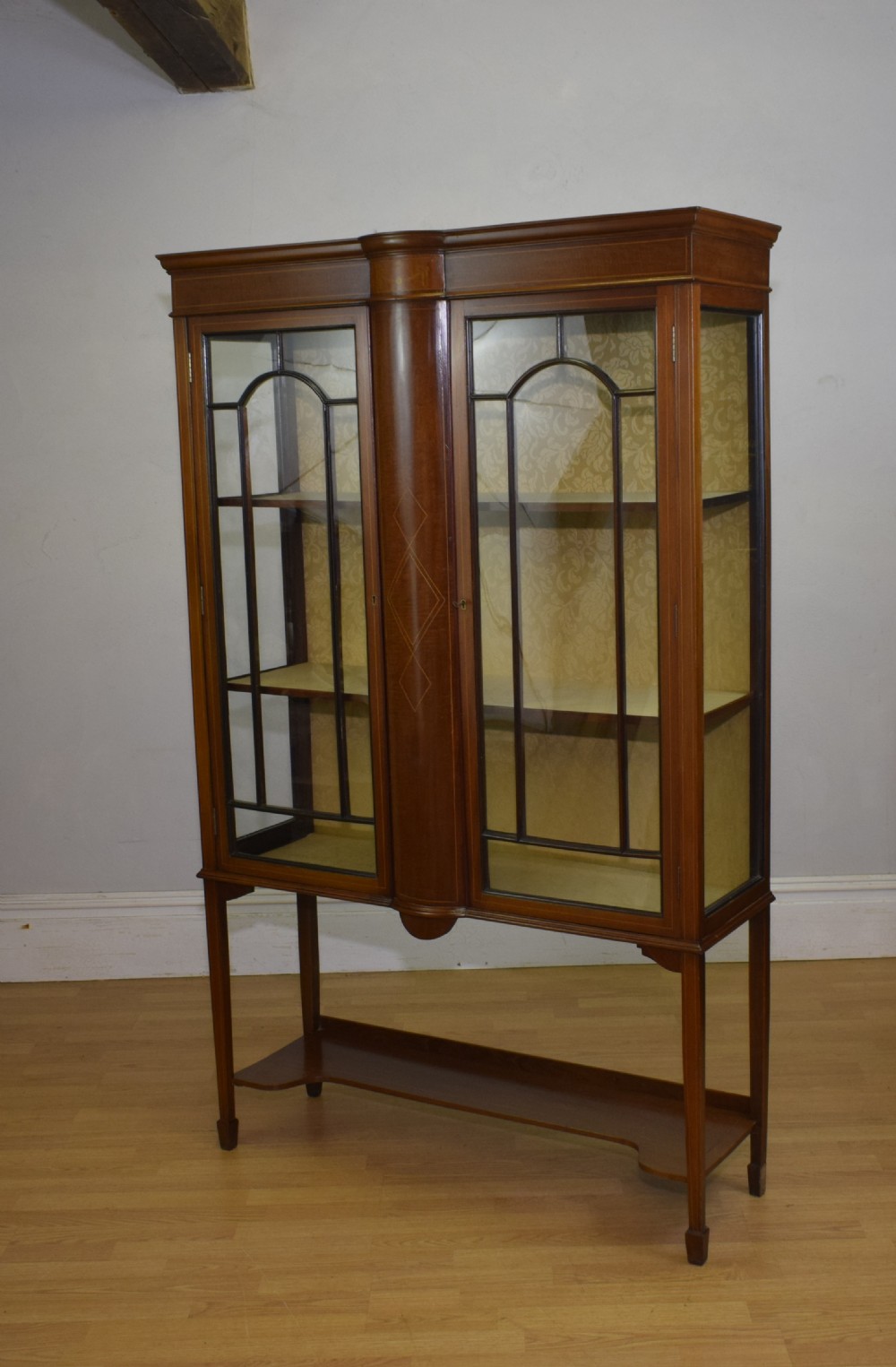 Edwardian Display Cabinet View XIX