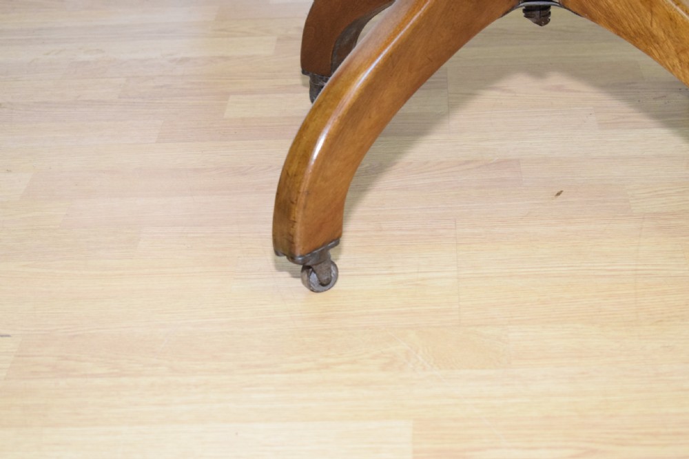 Edwardian Swivel Office Desk Chair View VII