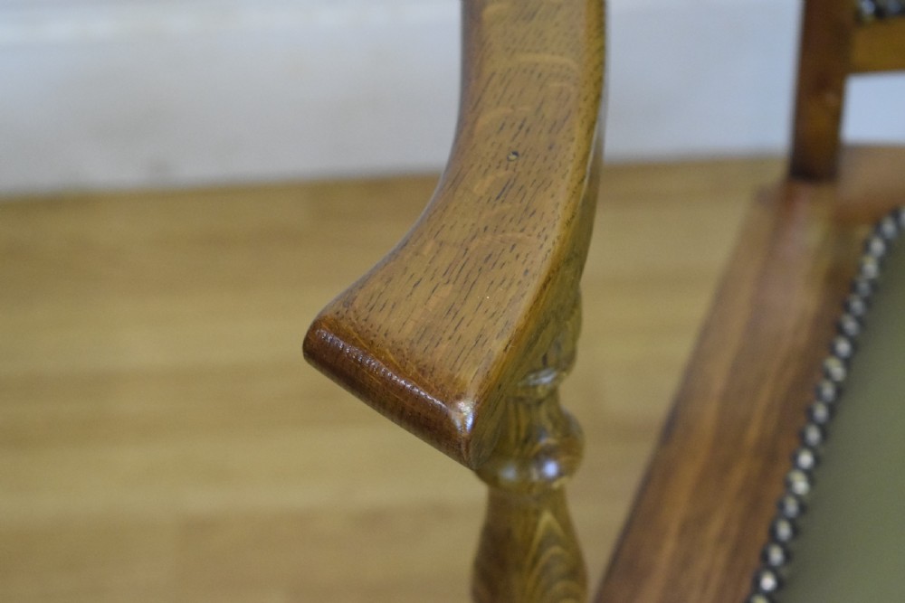 Edwardian Swivel Office Desk Chair View XX
