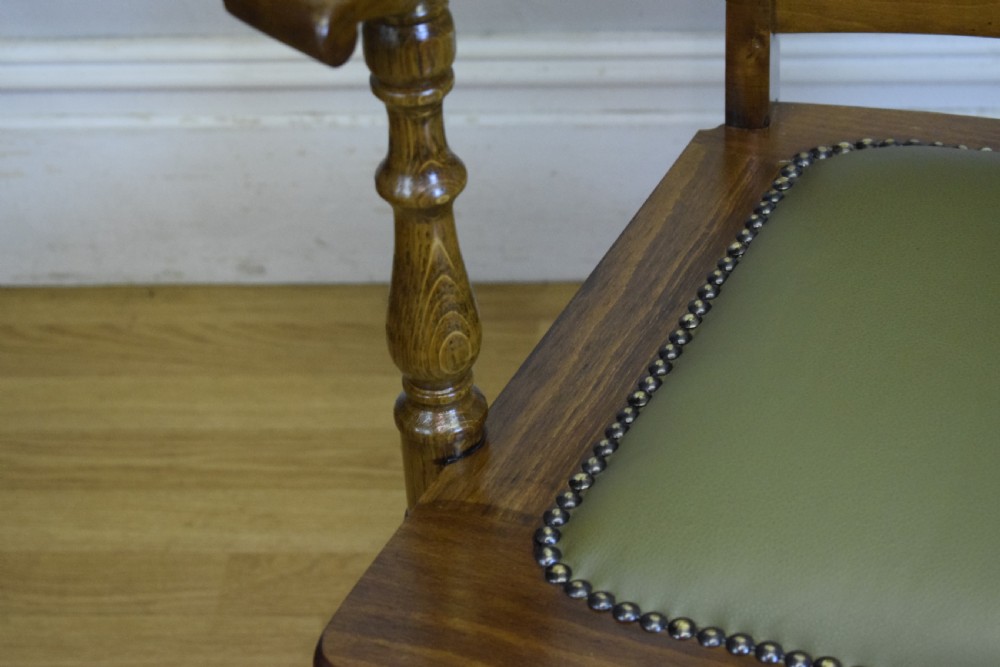 Edwardian Swivel Office Desk Chair View XXII