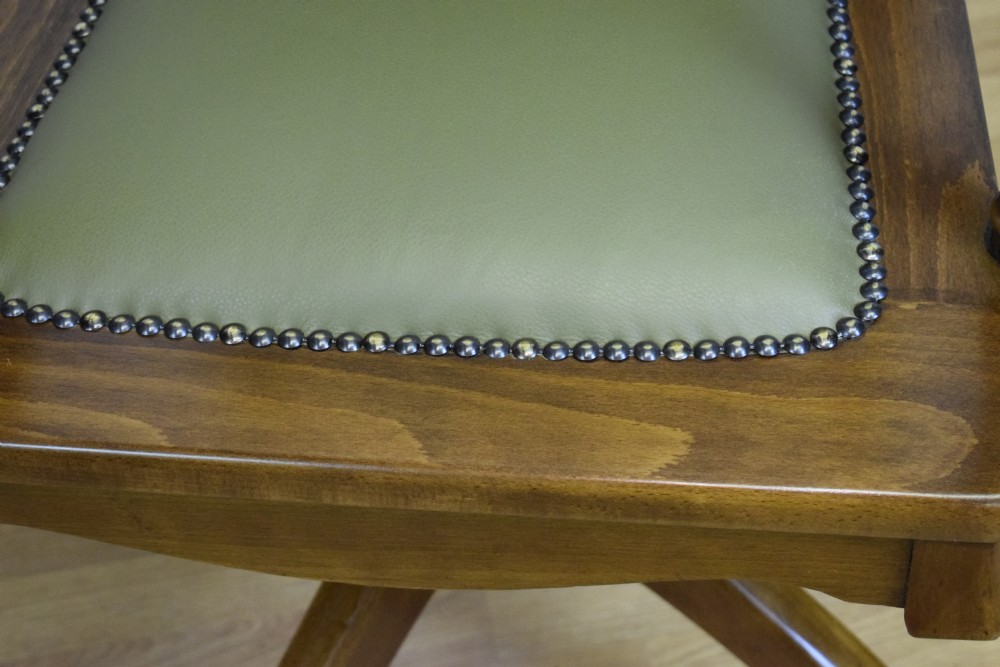 Edwardian Swivel Office Desk Chair View XXIII