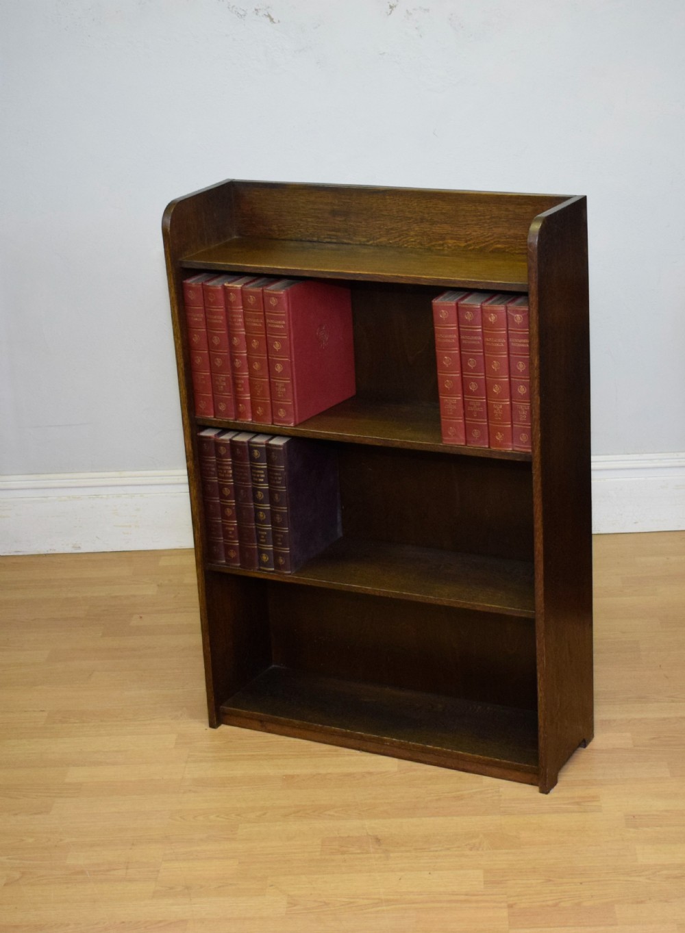 Arts & Crafts Oak Bookcase View XII