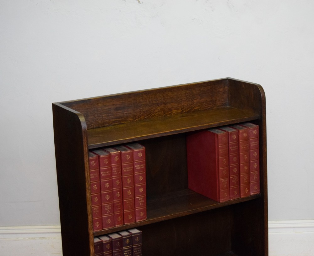 Arts & Crafts Oak Bookcase View XV