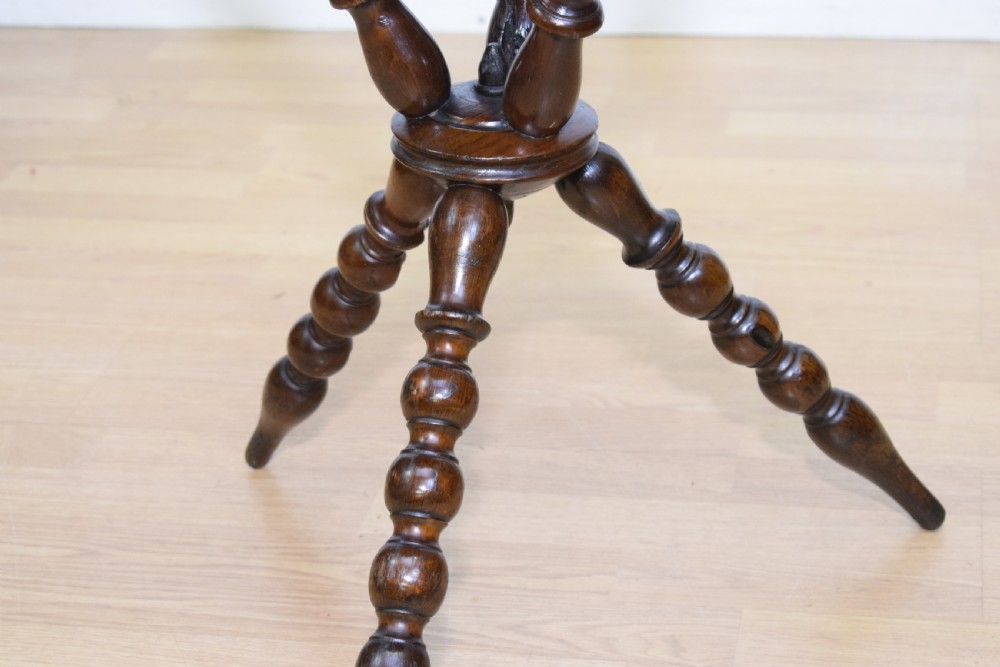 Antique 19th Century Gypsy Table View IX