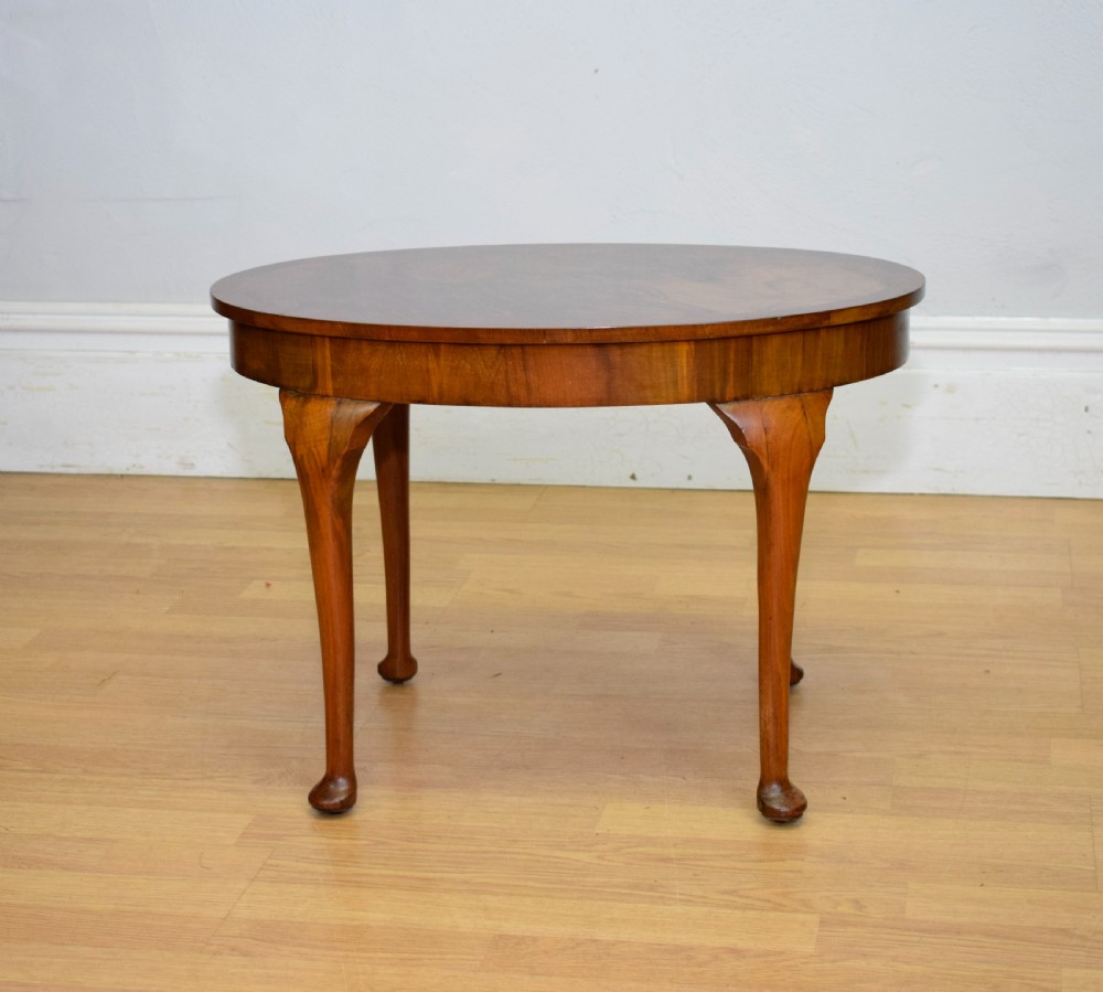 Early 20th Century Burr-Walnut Coffee Table View V