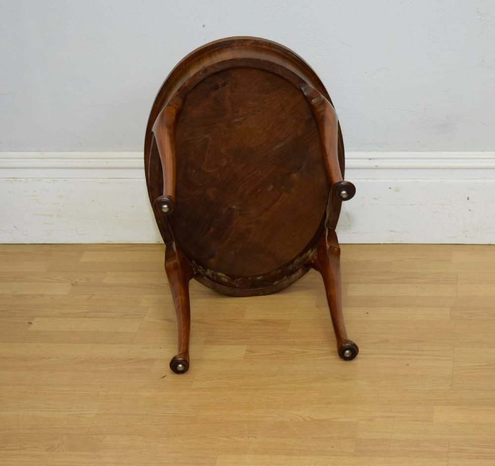Early 20th Century Burr-Walnut Coffee Table View XIII