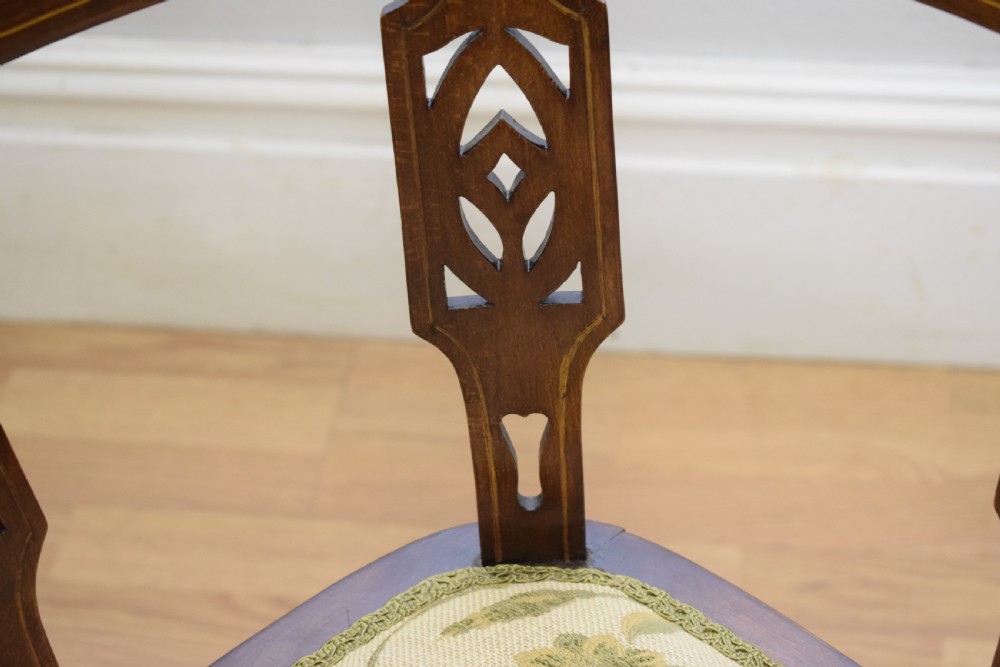 Edwardian Corner Chair View X