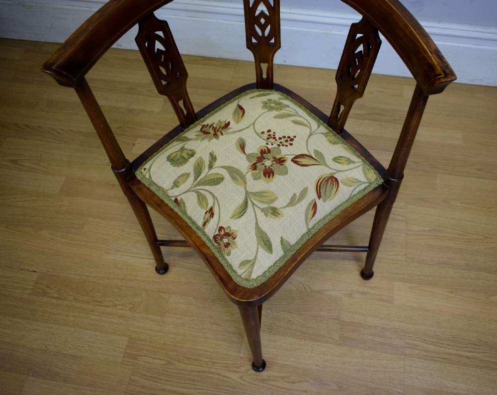 Edwardian Corner Chair View XII