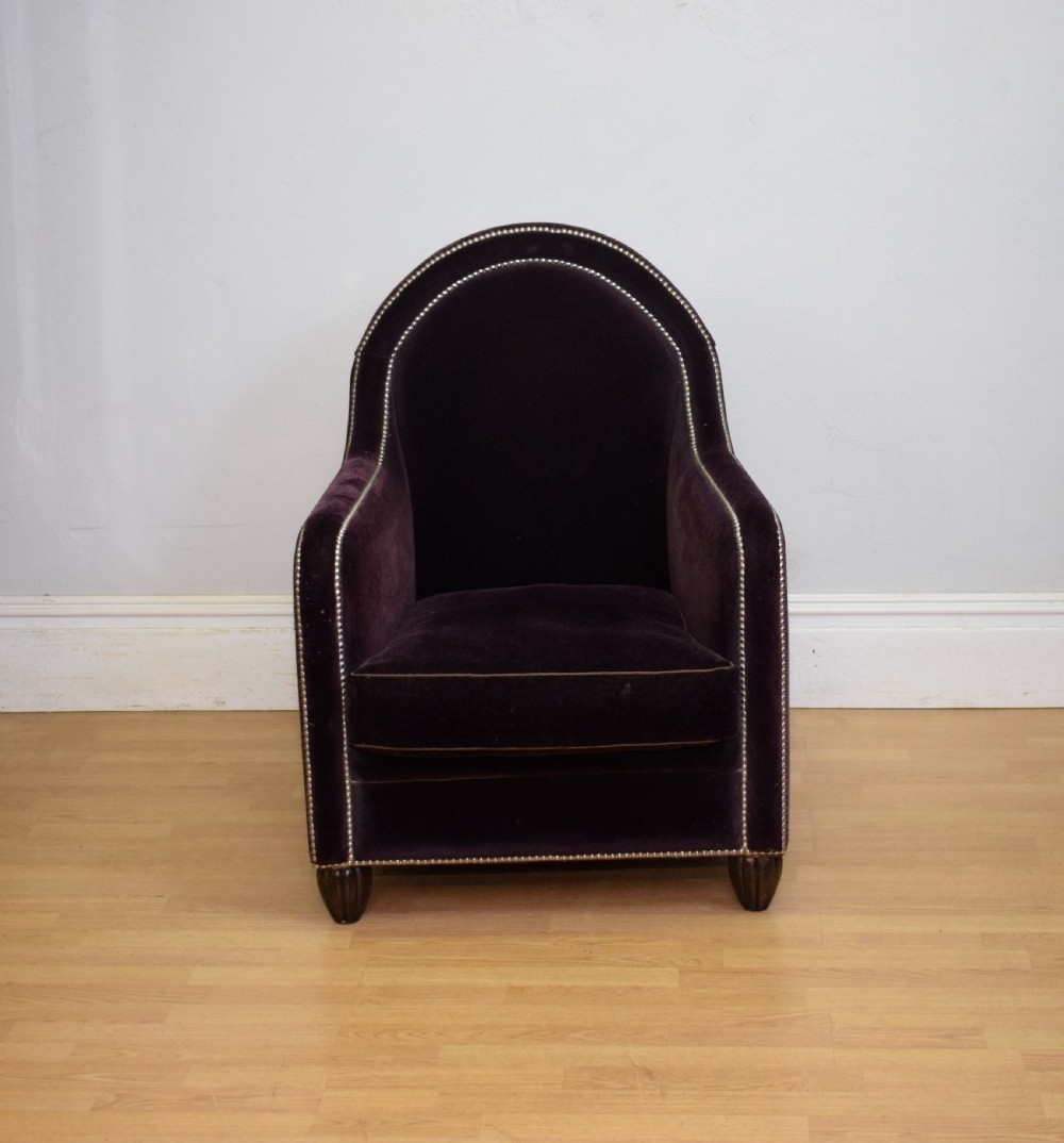 Art Deco Arm Chair View II