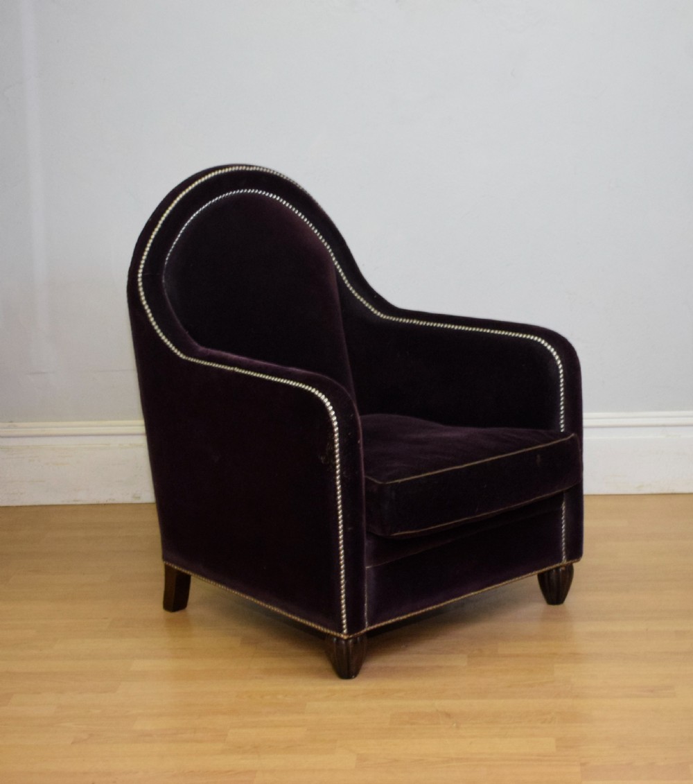 Art Deco Arm Chair View III