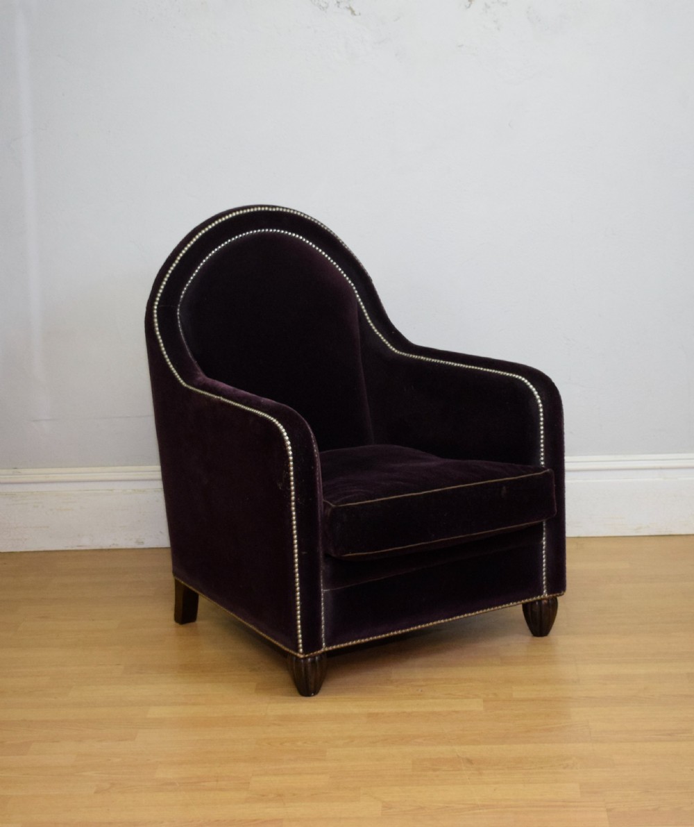 Art Deco Arm Chair View XII