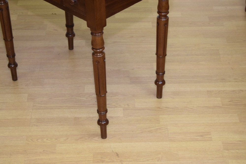 Antique William IV Writing Table View XII
