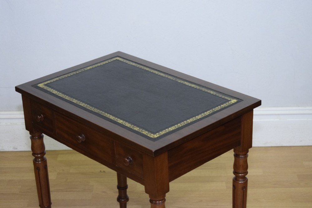 Antique William IV Writing Table View XIII