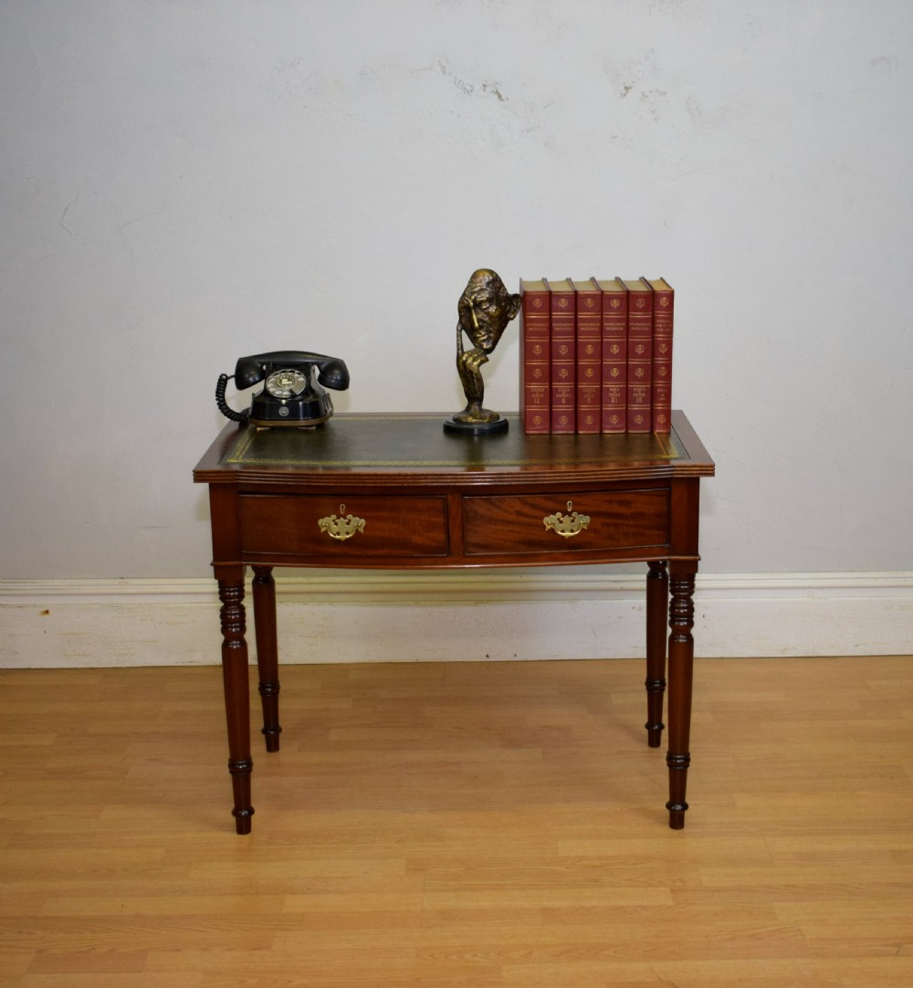  Regency Bowfront Writing Table View II