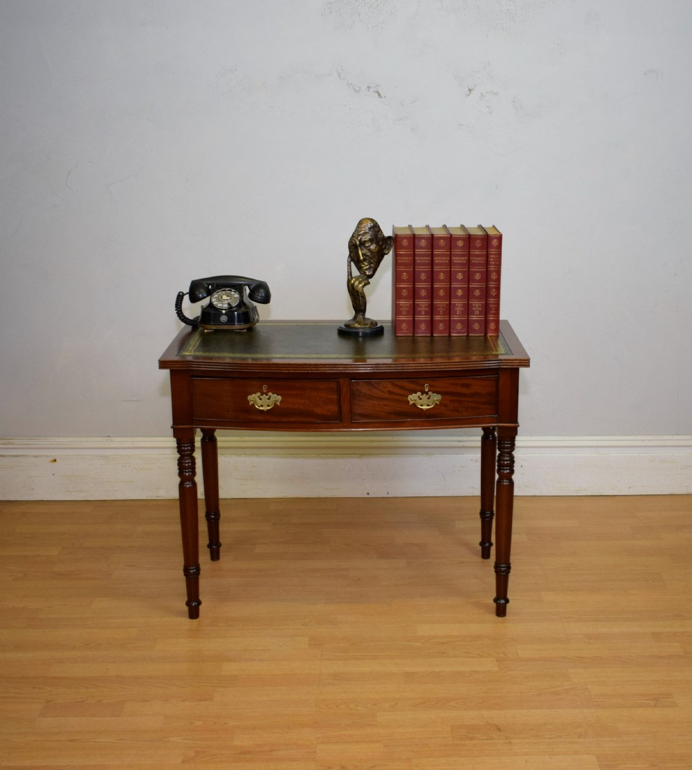  Regency Bowfront Writing Table View III