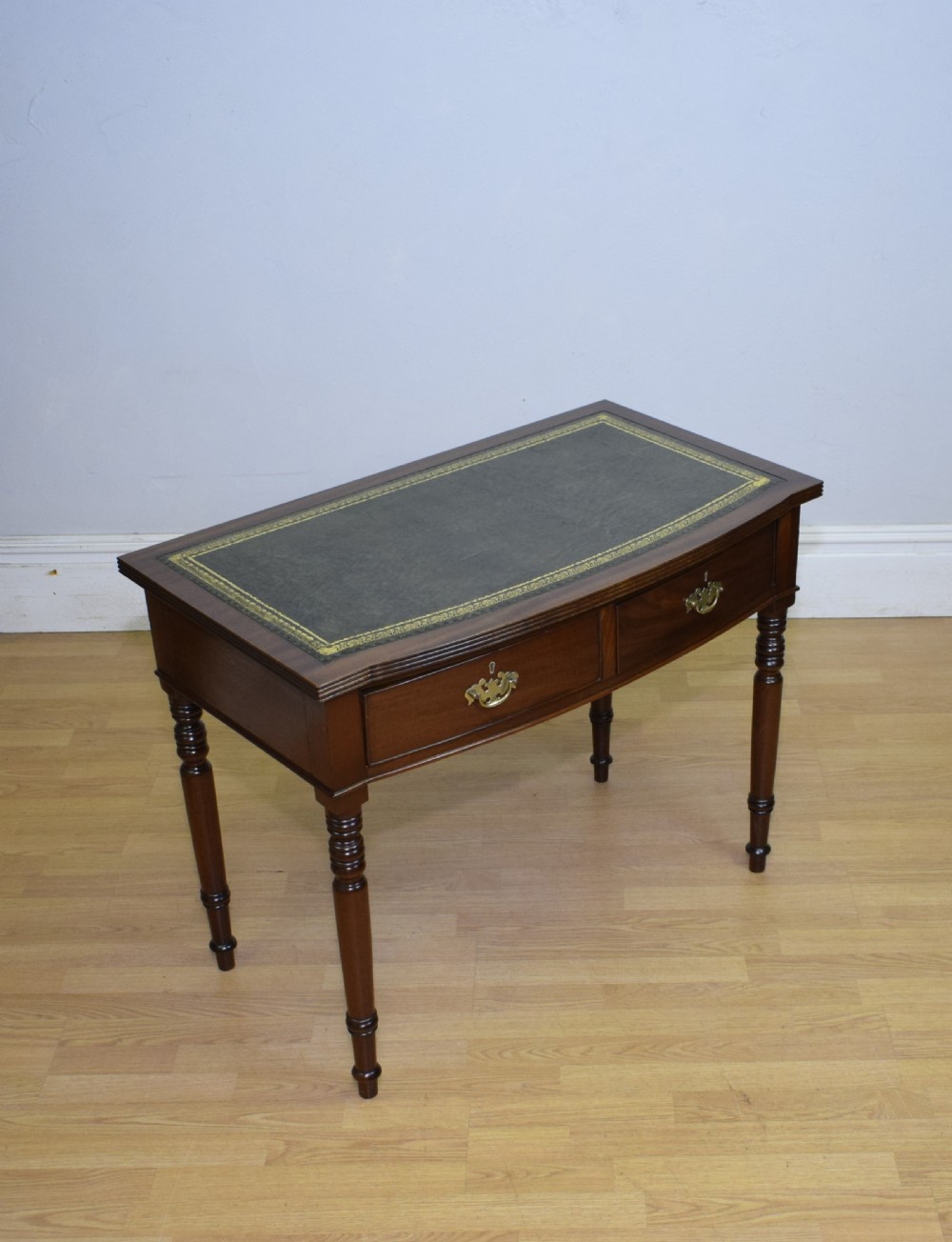  Regency Bowfront Writing Table View XIII