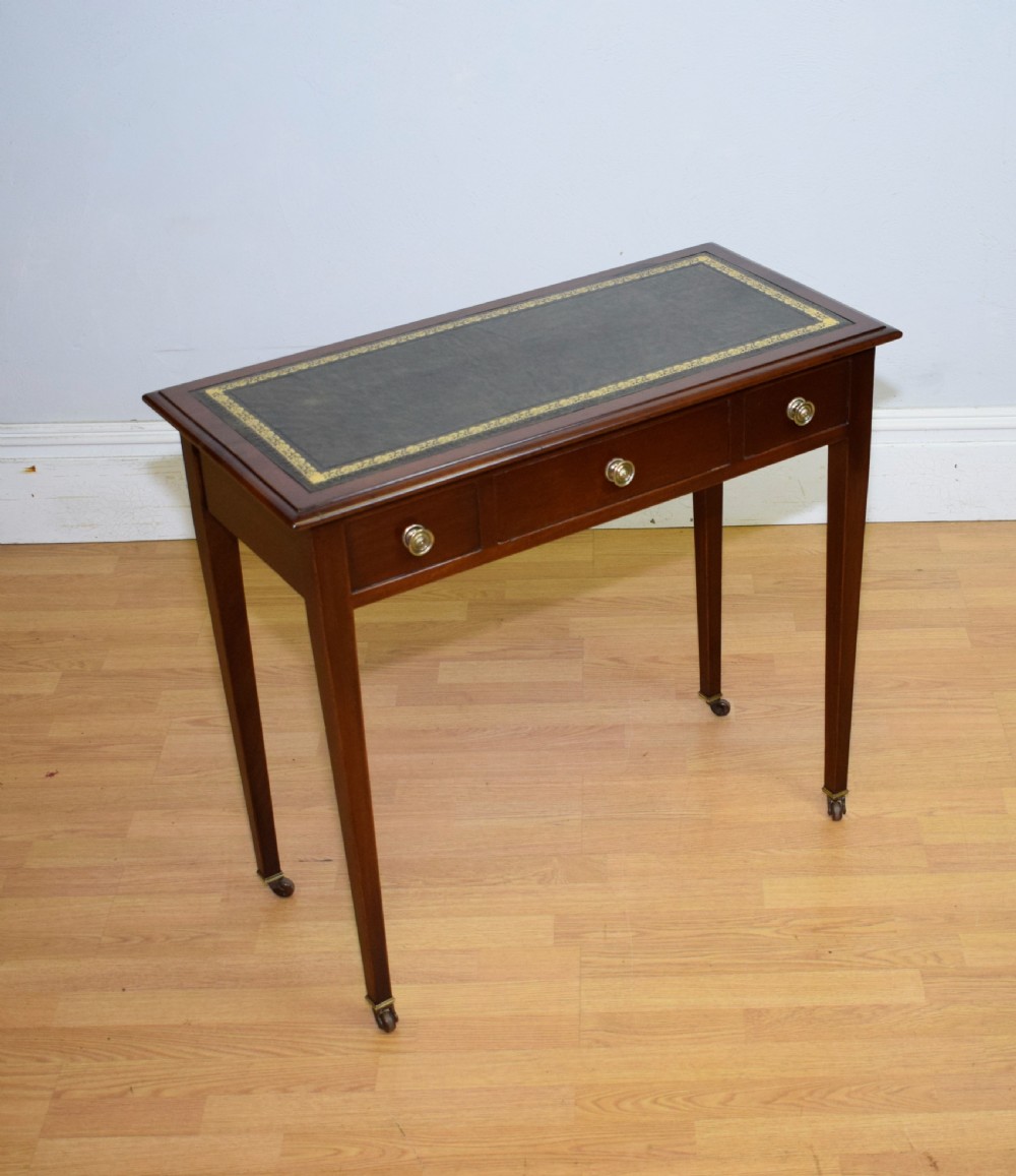 Antique Edwardian Writing Table View IX