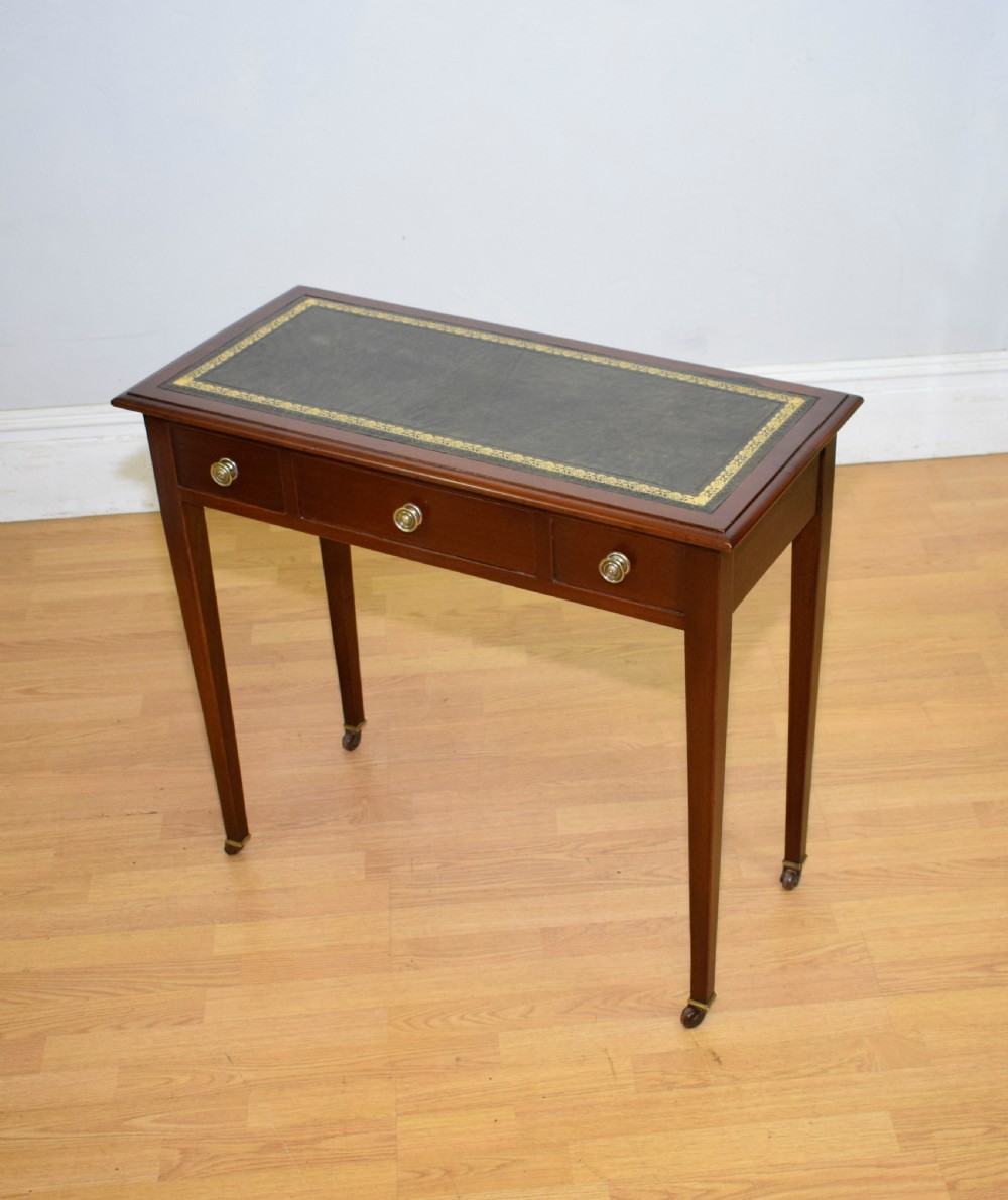 Antique Edwardian Writing Table View XI