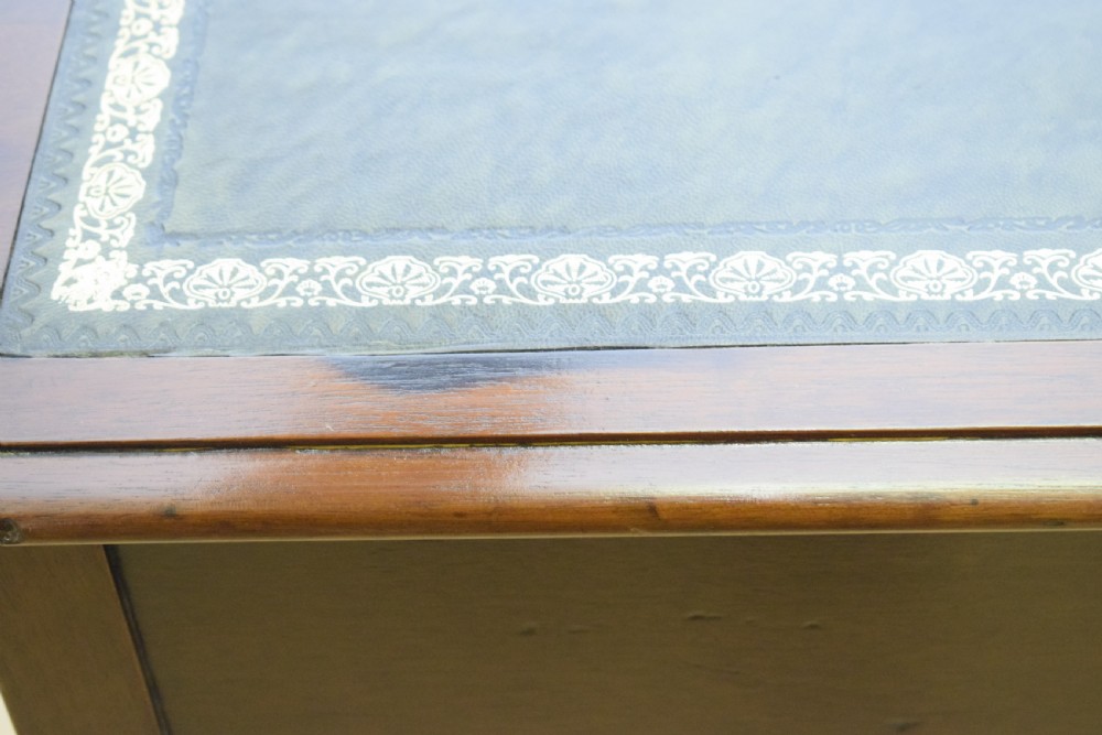Antique Edwardian Writing Table View XIII