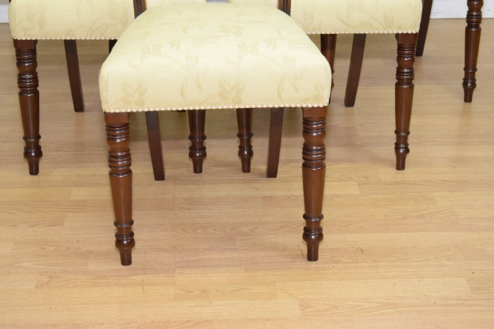 Antique Regency Set of 6 Dining Chairs View VI