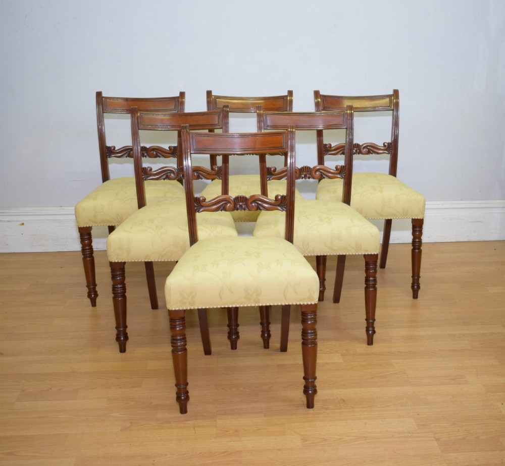 Antique Regency Set of 6 Dining Chairs View VII