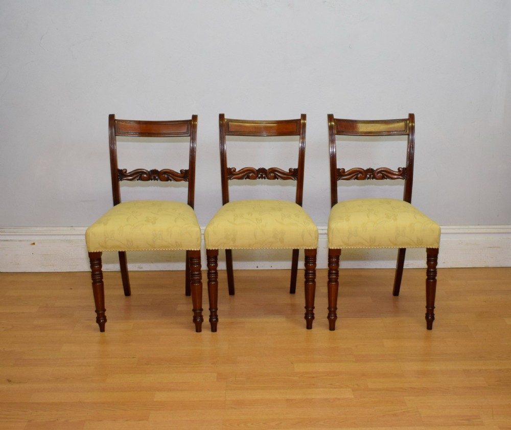 Antique Regency Set of 6 Dining Chairs View IX