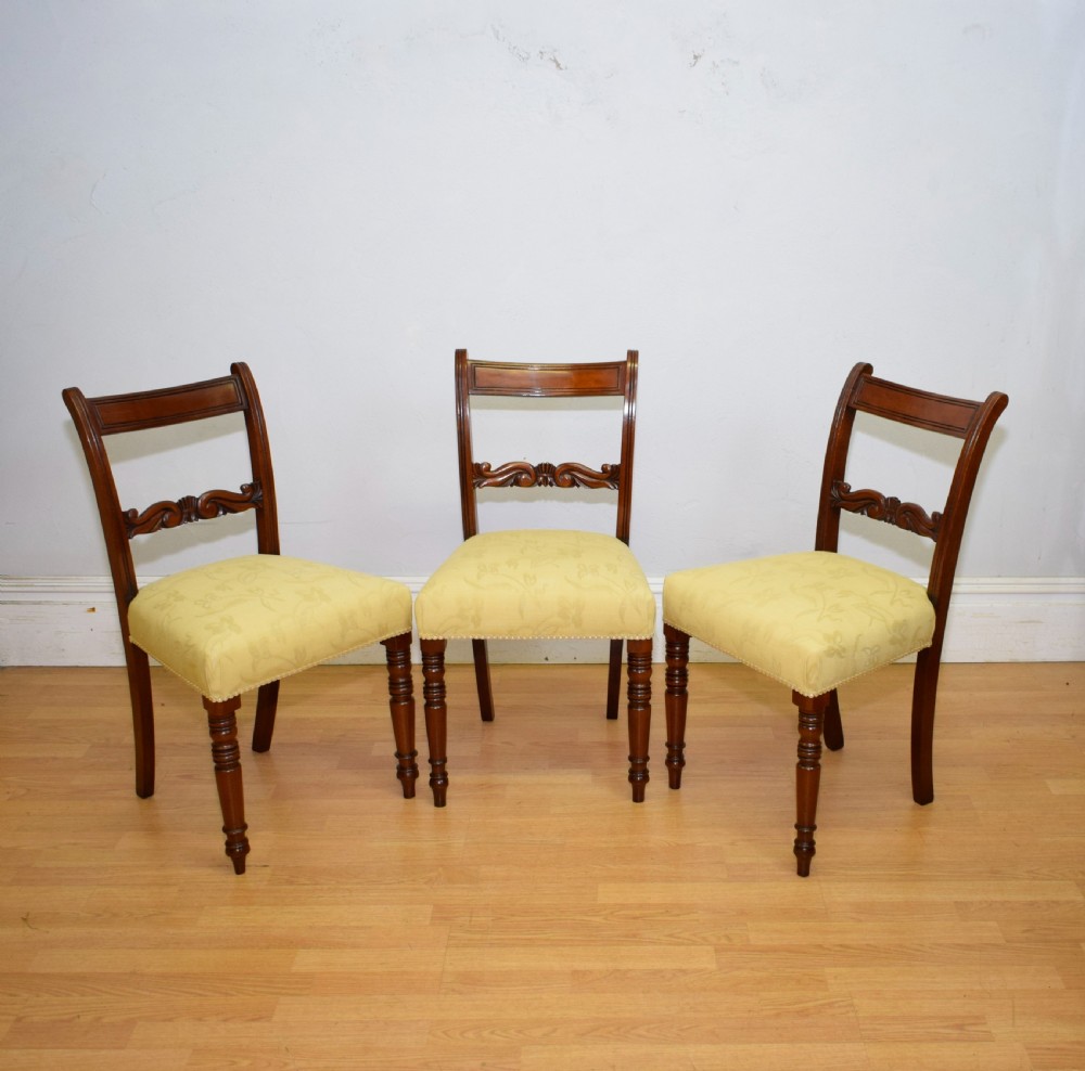 Antique Regency Set of 6 Dining Chairs View XIII