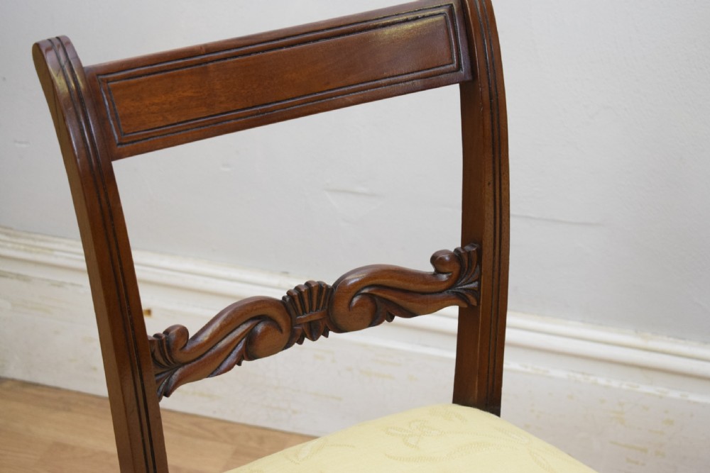 Antique Regency Set of 6 Dining Chairs View XVI