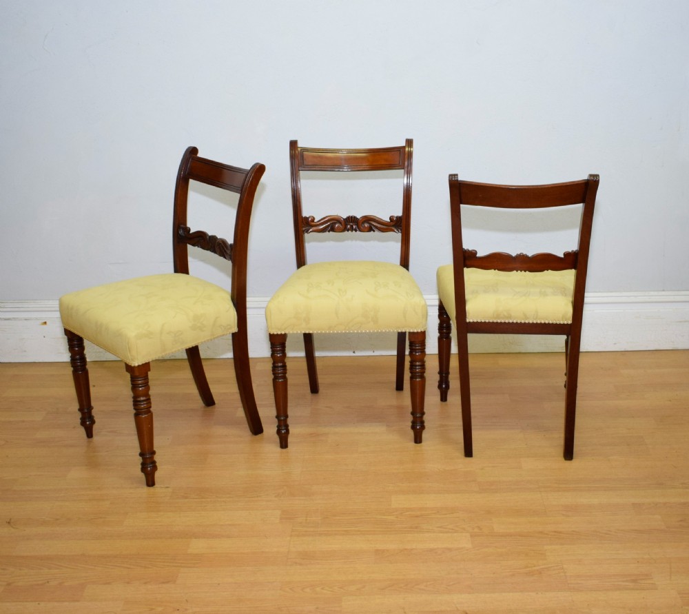 Antique Regency Set of 6 Dining Chairs View XVII