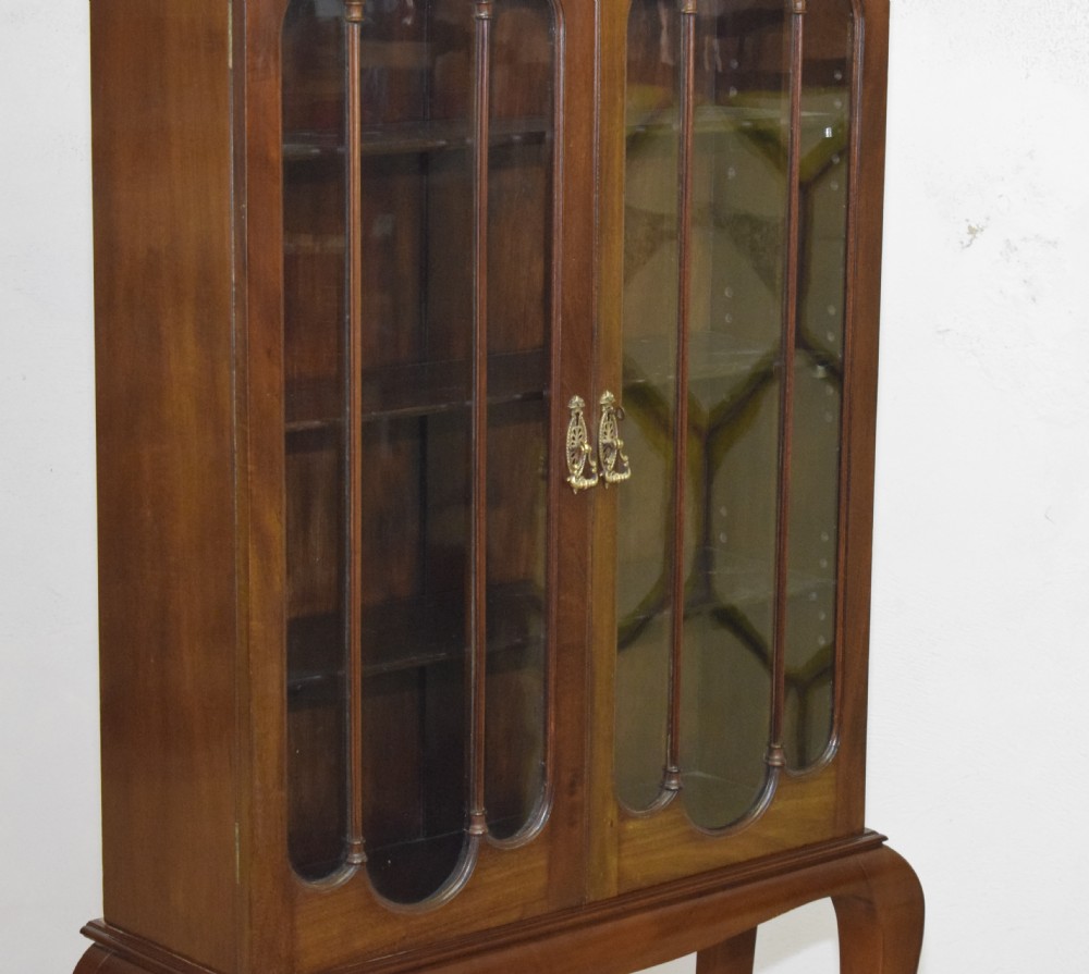 Late Victorian Bookcase on Stand View VII