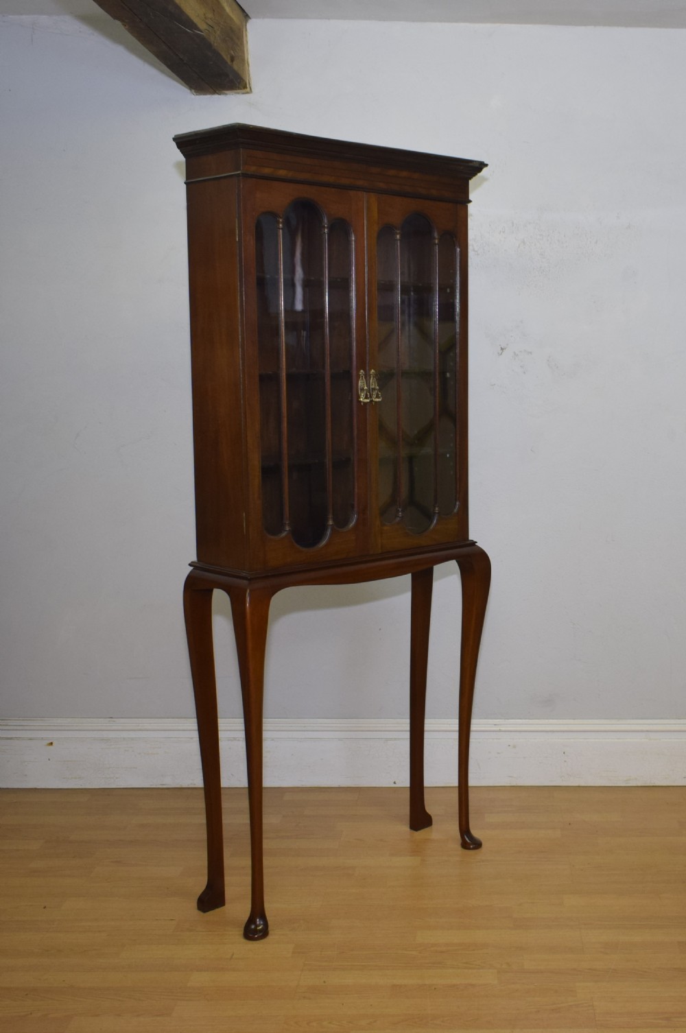 Late Victorian Bookcase on Stand View XVI