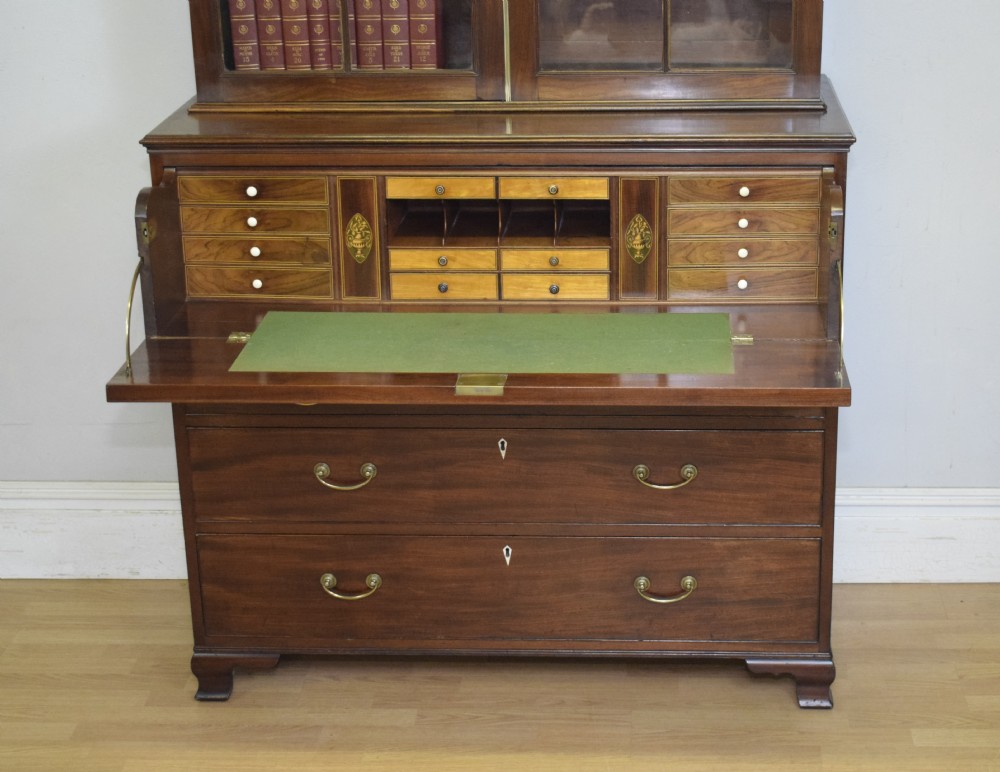  Regency Secretaire Bookcase View II
