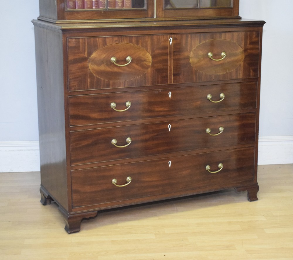  Regency Secretaire Bookcase View IX