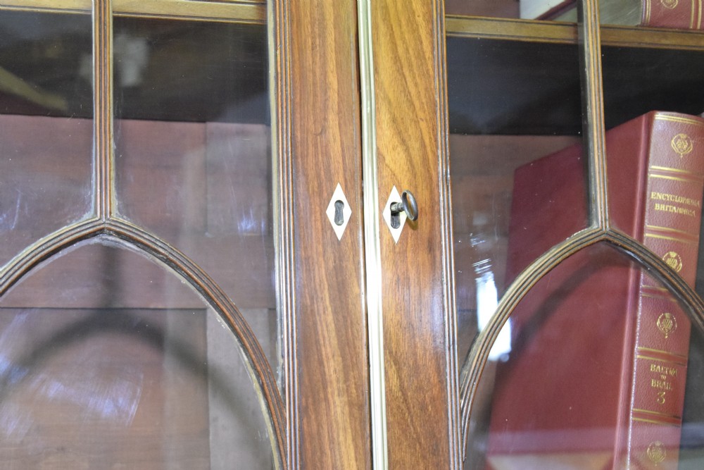  Regency Secretaire Bookcase View XII