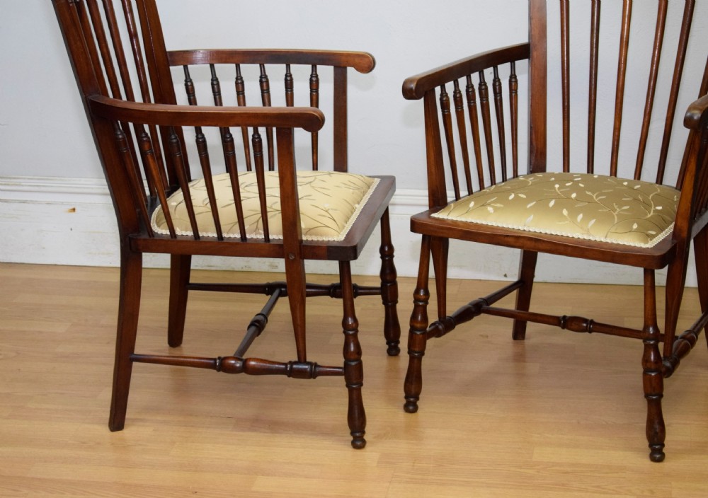 Pair of Arts & Crafts Armchairs View VIII