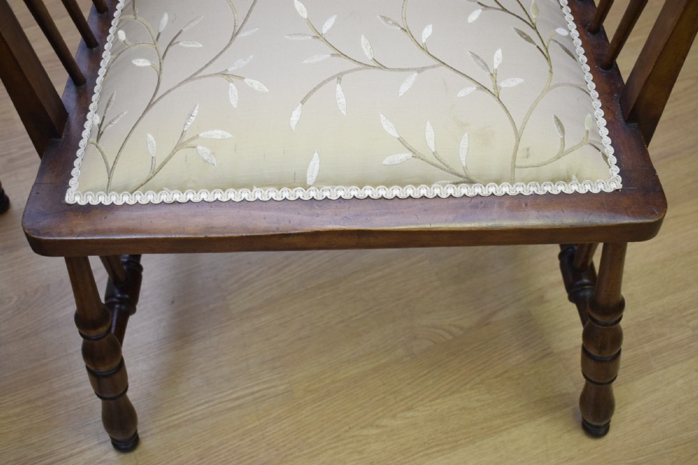 Pair of Arts & Crafts Armchairs View XIII