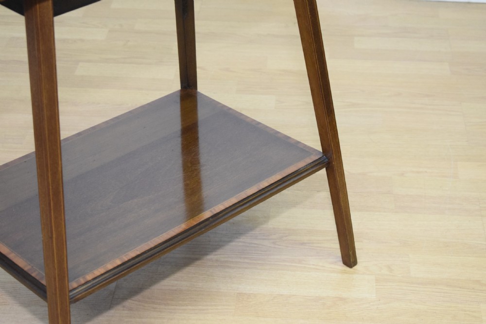 Edwardian Inlaid Occasional Table View VI