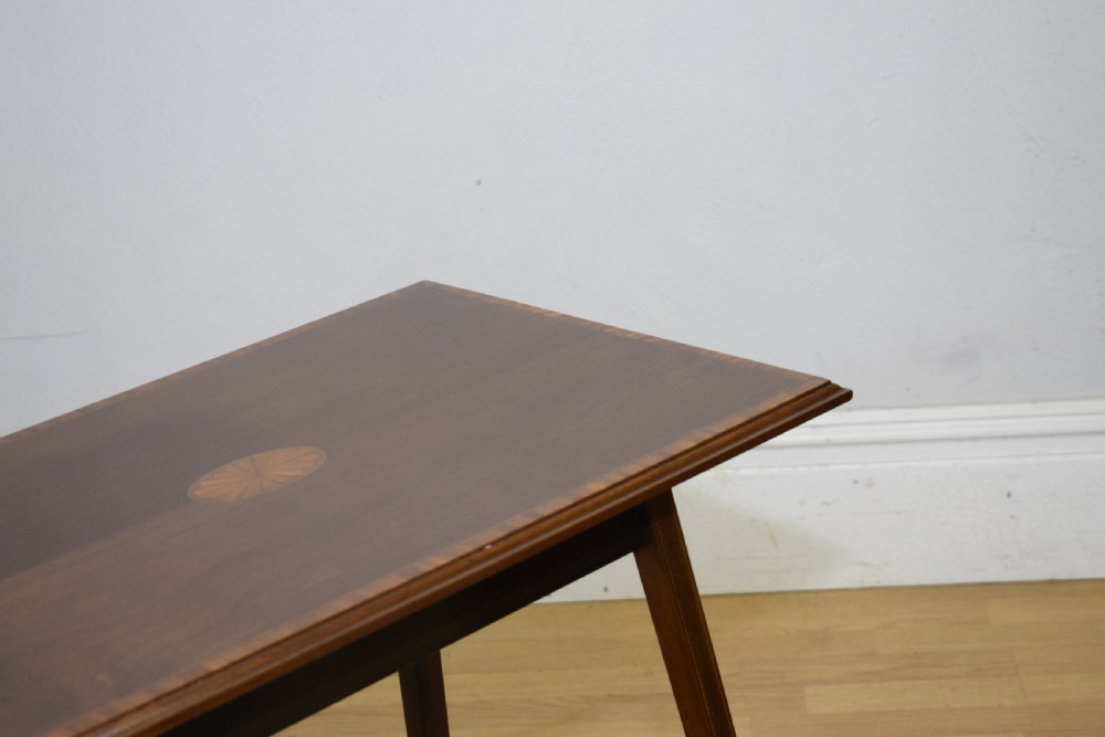 Edwardian Inlaid Occasional Table View VII