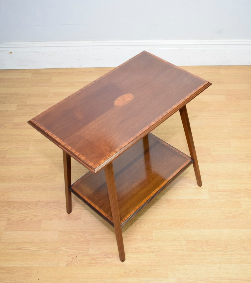 Edwardian Inlaid Occasional Table View VIII